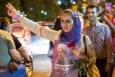 تصاویر/ گزارش رویترز از جشن پیروزی در تهران  <img src="/images/picture_icon.gif" width="16" height="13" border="0" align="top">