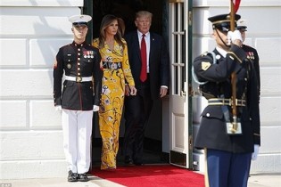 لباسهای گرانقیمت ملانیا ترامپ مورد انتقاد است