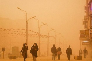 گرد و غبار در خوزستان تشدید می شود