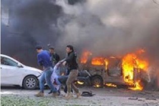 کشته و زخمی شدن 50 نفر در انفجار خودرو در حومه حسکه سوریه
