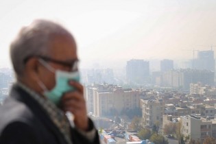 مناطقی از تهران در وضعیت خطرناک آلودگی هوا قرار دارند+عکس