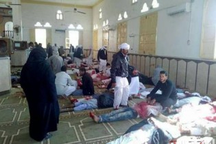 صحنه های دلخراش از حمله تروریستی در مصر + تصاویر
