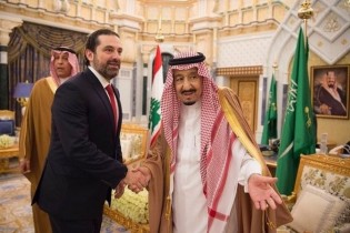 نخستین دیدار حریری با ملک سلمان پس از استعفای جنجالی