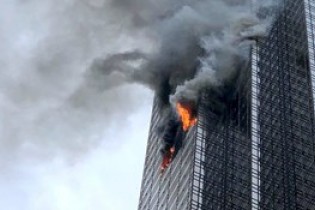مرگ یک نفر در آتش سوزی برج ترامپ