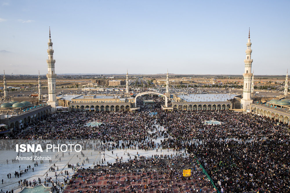 جشن نیمه شعبان در مسجد جمکران