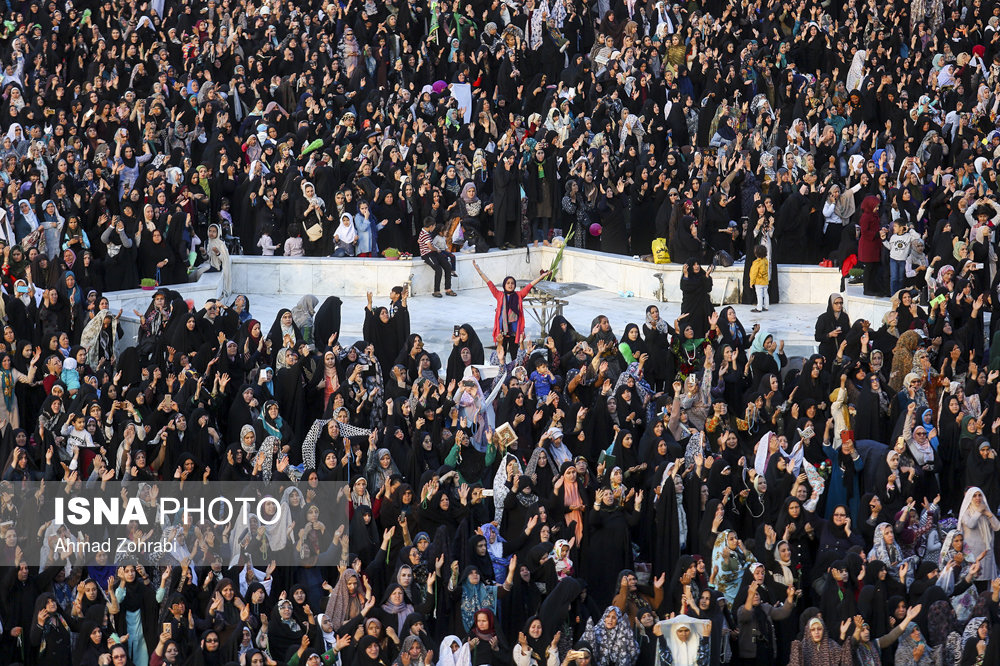 جشن نیمه شعبان در مسجد جمکران