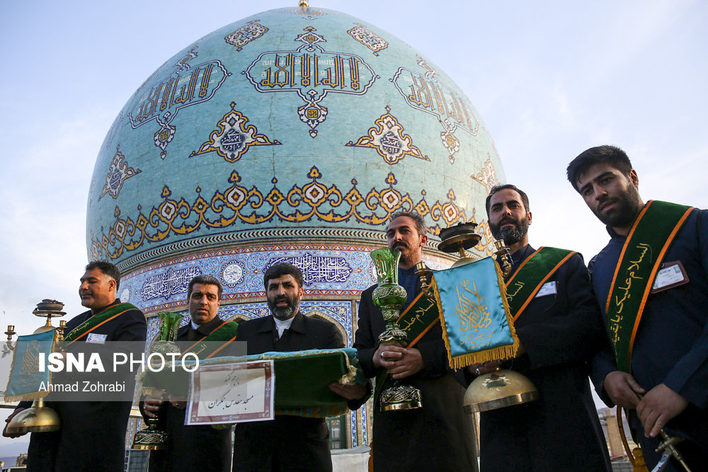 جشن نیمه شعبان در مسجد جمکران