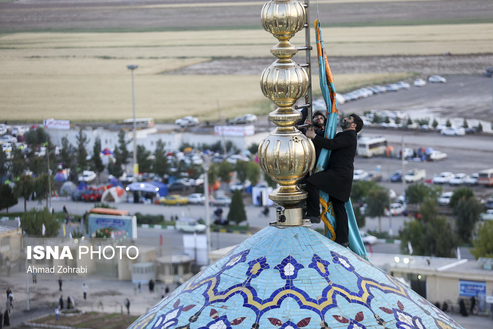 جشن نیمه شعبان در مسجد جمکران