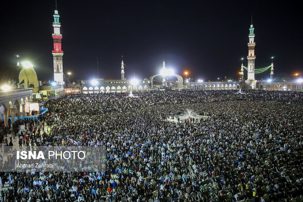 جشن نیمه شعبان در مسجد جمکران