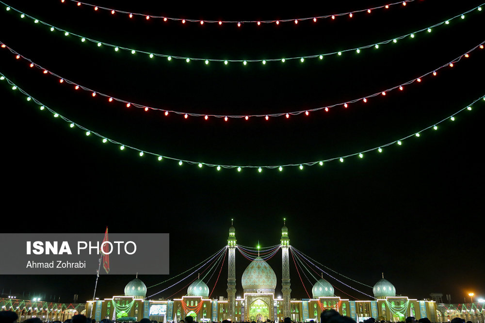 جشن نیمه شعبان در مسجد جمکران