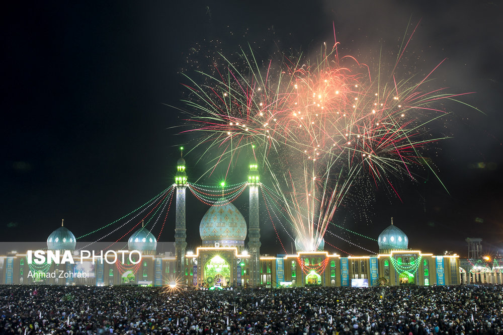 جشن نیمه شعبان در مسجد جمکران