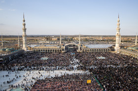 جشن نیمه شعبان در مسجد جمکران