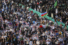 جشن نیمه شعبان در مسجد جمکران