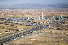 جشن نیمه شعبان در مسجد جمکران