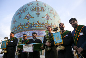 جشن نیمه شعبان در مسجد جمکران