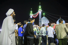 جشن نیمه شعبان در مسجد جمکران