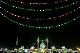 جشن نیمه شعبان در مسجد جمکران