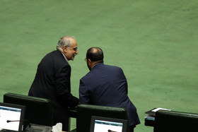 مسعود کرباسیان، وزیر امور اقتصاد و دارایی در  جلسه‌ی امروز مجلس شورای اسلامی