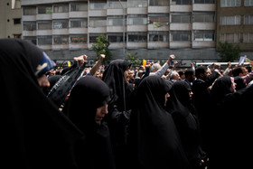 راهپیمایی نمازگزاران نماز جمعه در واکنش به خروج آمریکا از برجام