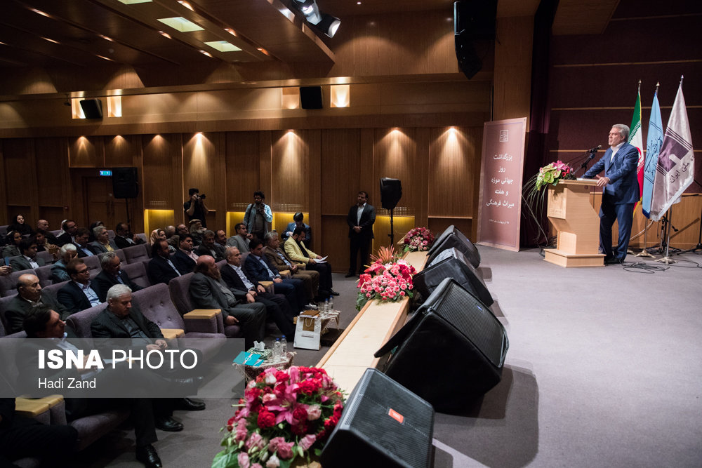 سخنرانی علی اصغر مونسان، رئیس سازمان میراث فرهنگی در مراسم بزرگداشت روز جهانی موزه و هفته میراث فرهنگی در سالن همایش موزه ملی