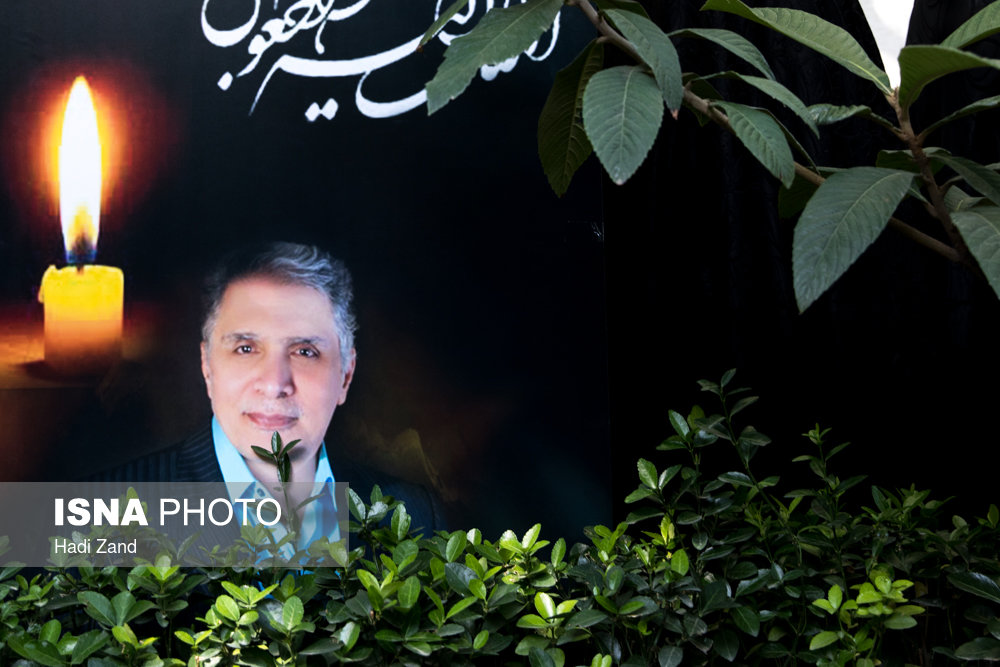 مراسم تشییع پیکر قاسم افشار