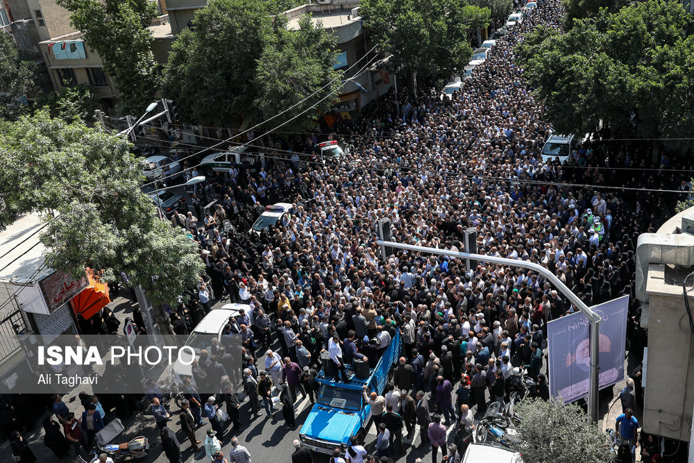 مراسم تشییع پیکر حجت‌الاسلام والمسلمین سید مهدی طباطبایی