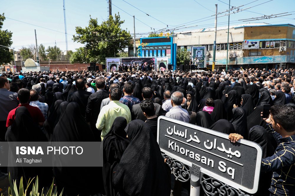 مراسم تشییع پیکر حجت‌الاسلام والمسلمین سید مهدی طباطبایی