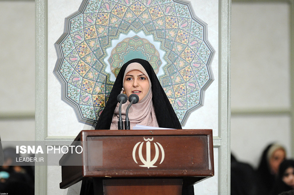 دیدار جمعی از دانشجویان و نمایندگان تشکل‌های دانشجویی با مقام معظم رهبری
