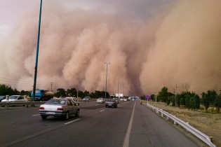 طوفان در تهران + هشدارهای مدیریت بحران