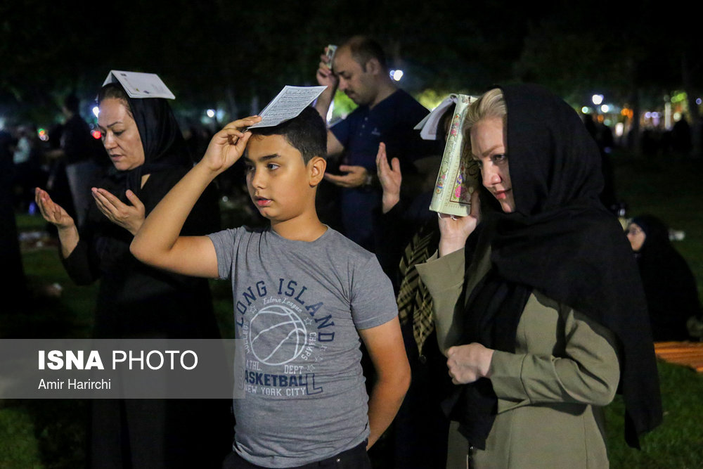 لیالی قدر، بیست‌ویکم ماه مبارک رمضان- پارک ملت مشهد