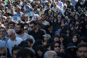 تشییع پیکر شهید مدافع حرم شاهرخ دایی‌پور