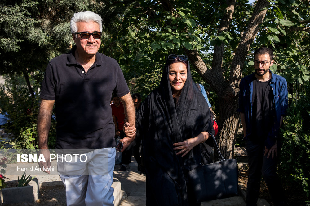 حضور تهمینه میلانی در دومین سالگرد فوت عباس کیارستمی