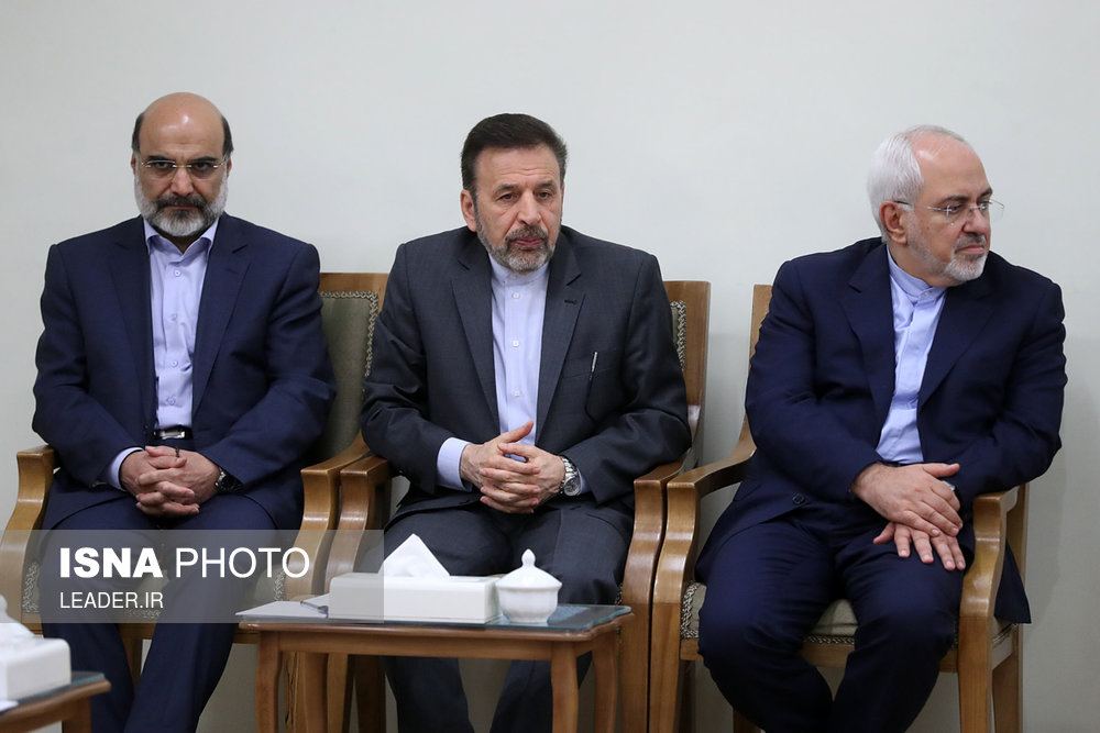 دیدار رئیس‌جمهور و اعضای هیئت دولت با مقام معظم رهبری
