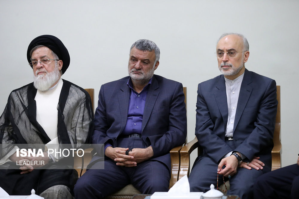 دیدار رئیس‌جمهور و اعضای هیئت دولت با مقام معظم رهبری