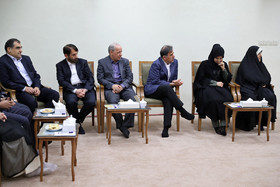 دیدار رئیس‌جمهور و اعضای هیئت دولت با مقام معظم رهبری