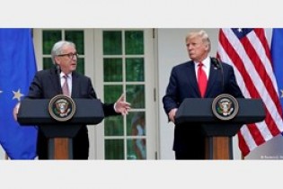 تکمیلی/ پایان جنگ تجاری واشنگتن - بروکسل/ ترامپ با اروپایی ها بر سر تعرفه فولاد و آلومینیوم به توافق رسید