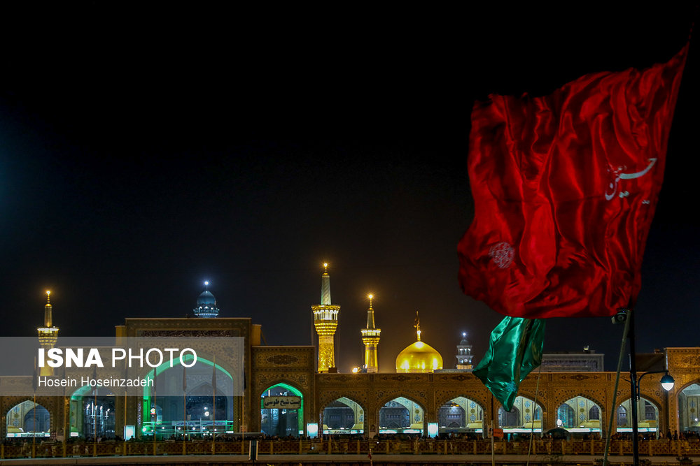 عزاداری به مناسب شب شهادت امام جواد (ع) در مشهد