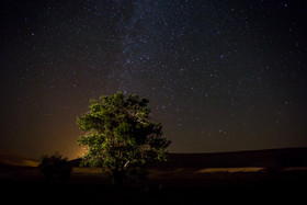 بارش شهابی برساوشی در اطراف روستای وفس در ۱۵ کیلومتری شهر کمیجان