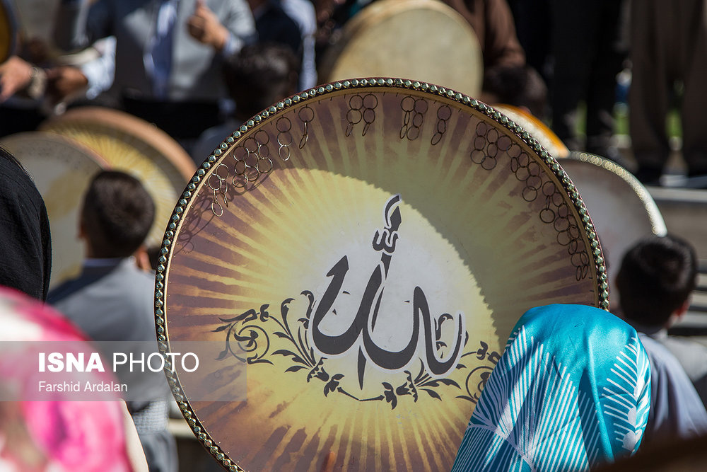 کارنوال دف نوازی در سنندج