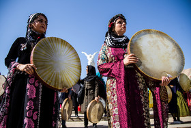 کارنوال دف نوازی در سنندج