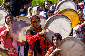 کارنوال دف نوازی در سنندج