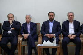 دیدار رئیس‌جمهور و اعضای هیأت دولت با مقام معظم رهبری