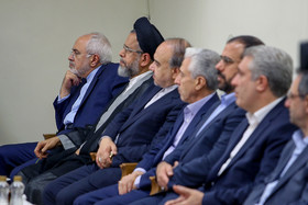 دیدار رئیس‌جمهور و اعضای هیأت دولت با مقام معظم رهبری