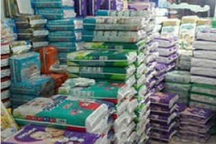 8 روز دیگر بازار مملو از پوشک بچه می‌شود