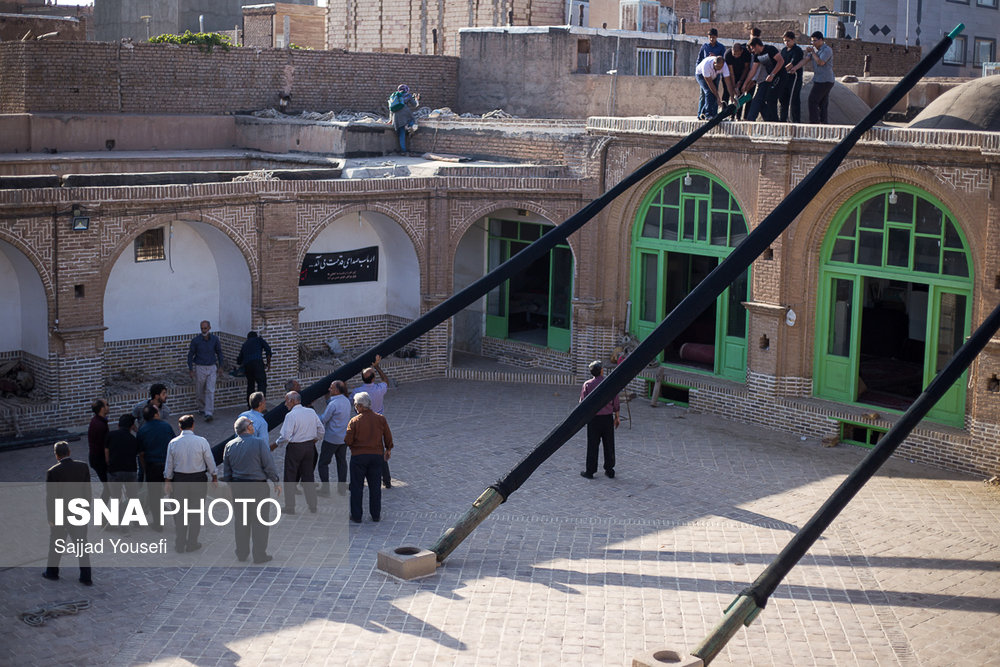 خیمه پوشان حسینیه «قنادها» سبزوار