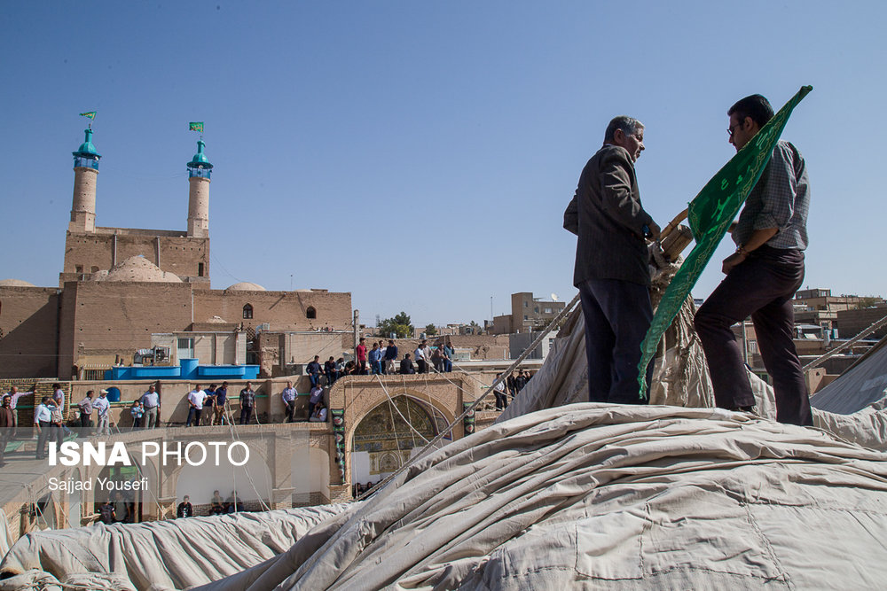 خیمه پوشان حسینیه «قنادها» سبزوار