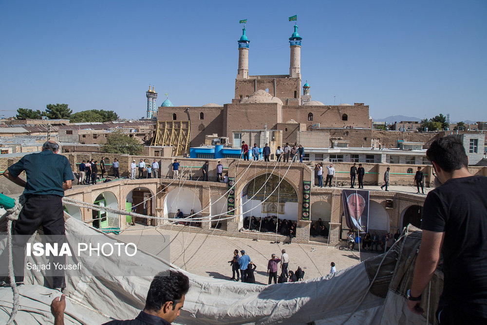 خیمه پوشان حسینیه «قنادها» سبزوار