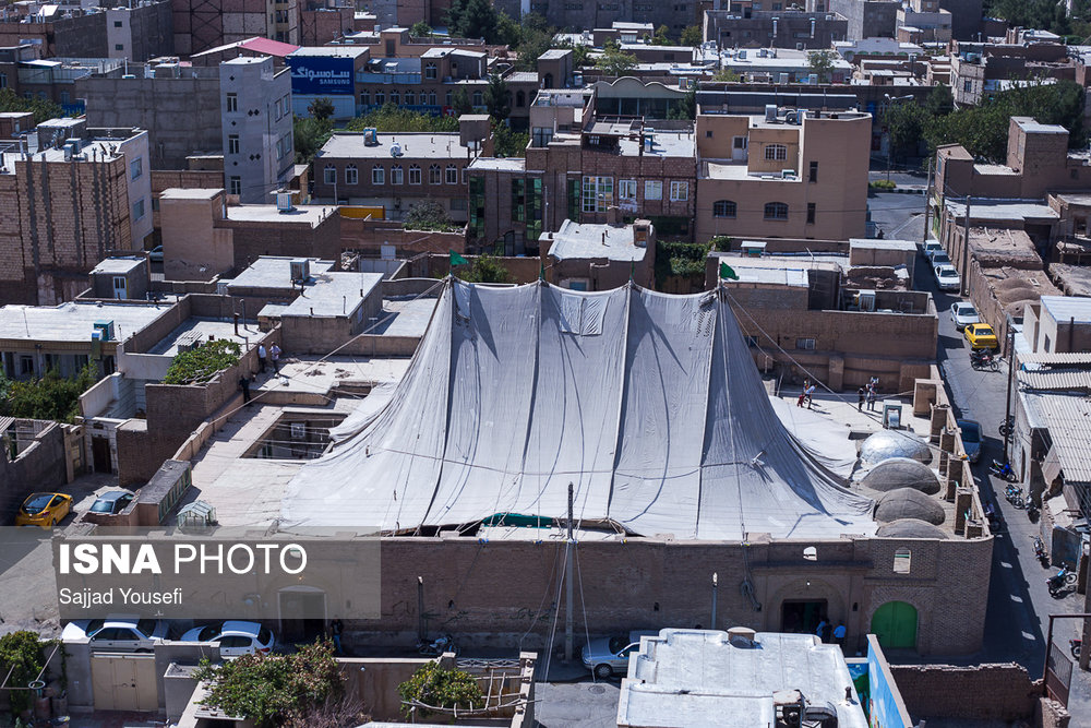 خیمه پوشان حسینیه «قنادها» سبزوار