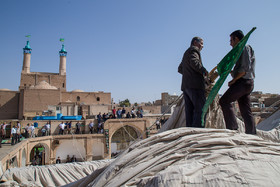 خیمه پوشان حسینیه «قنادها» سبزوار