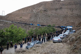 مراسم عزاداری عاشورای حسینی روستای هفت تن - لاریجان